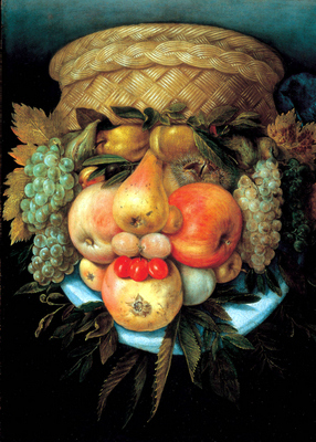 Giuseppe Arcimboldo: Koš ovoce