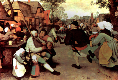 Pieter Bruegel: Selský tanec