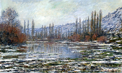 Claude Monet: Tání u Vetheuil